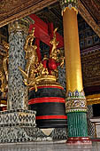 Yangon Myanmar. Shwedagon Pagoda (the Golden Stupa). Detail of the bell named Maha Tithaddha Gandha.